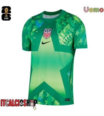 Stati Uniti Portiere Prima Maglia Mondiali 2026 Manica Corta